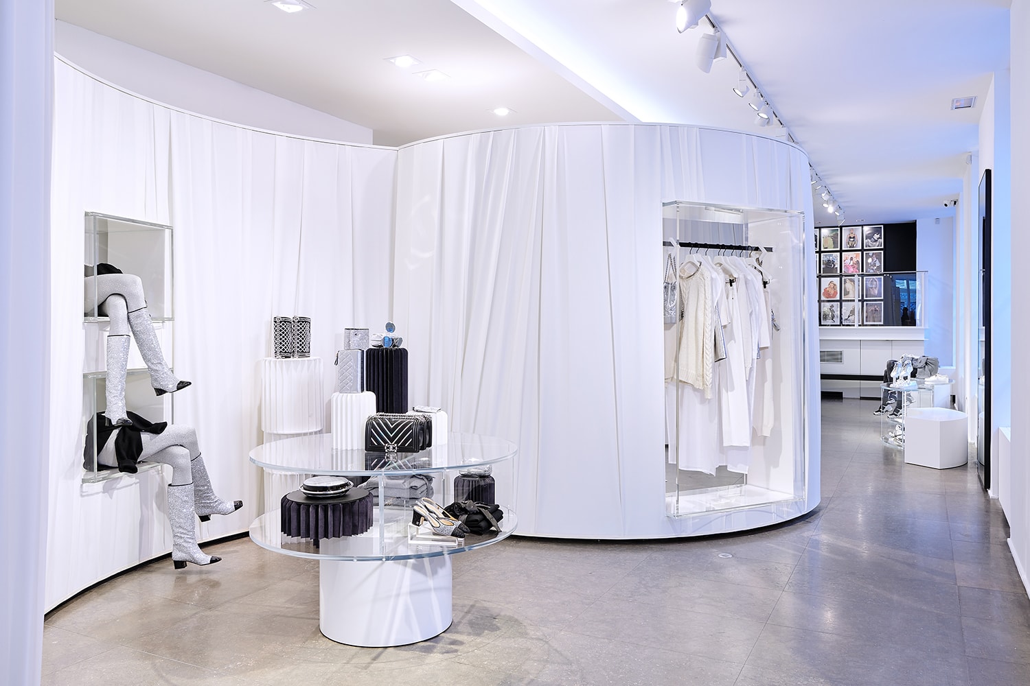 Chanel colette Takeover Look Inside Setup Karl Lagerfeld T Shirt Logo