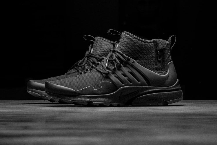 A Closer Look at the Nike Air Presto Mid Utility "Triple Black"