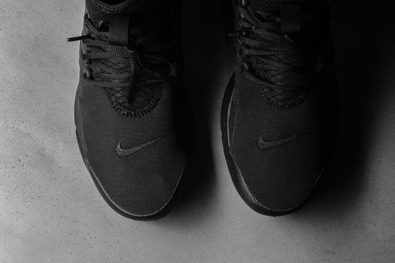 Nike Air Presto Mid Utility Triple Black Fall 2017