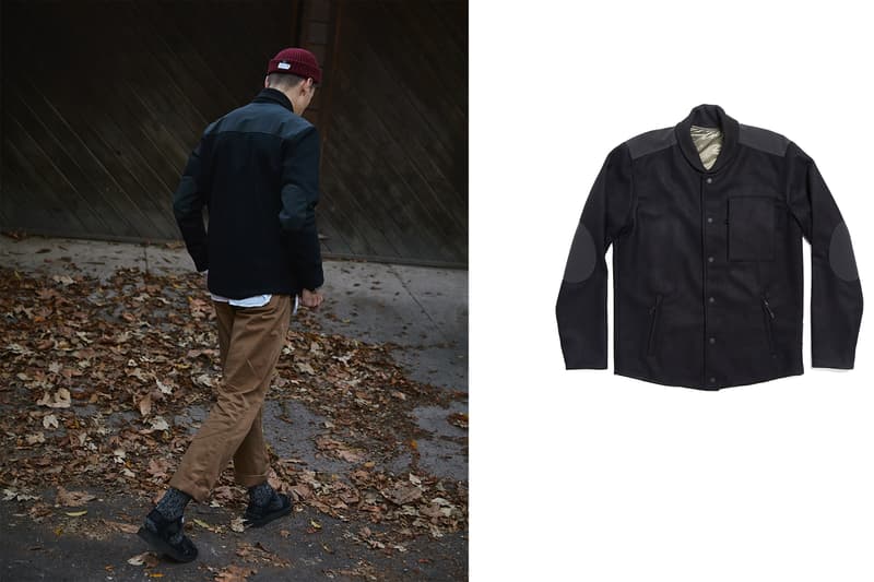 Coldsmoke Fall Winter 2017 Lookbook fashion outerwear jacket coat bubble down parka collection hat pullover sweater Shadow eVent Anorak Alpha-lite Bomber Wool Moto