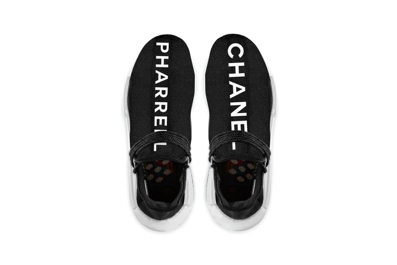 Chanel Pharrell Williams adidas Originals Hu NMD 2017 November 21 Release Date Info colette Sneakers Shoes Footwear Takeover Drops