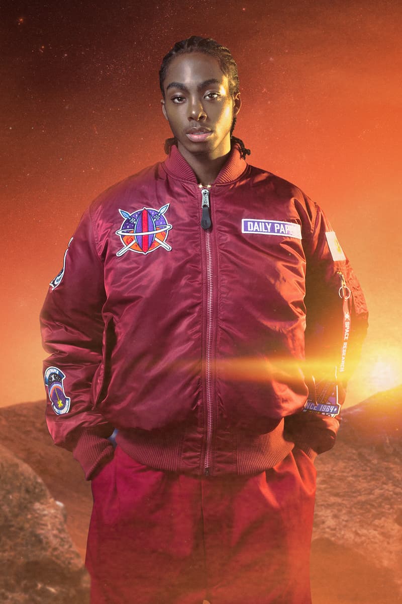 Daily Paper Alpha Industries MA 1 Bomber Jacket Collaboration 2017 Fall Winter October Release Date Info Edward Nkoloso zambia space program afronauts