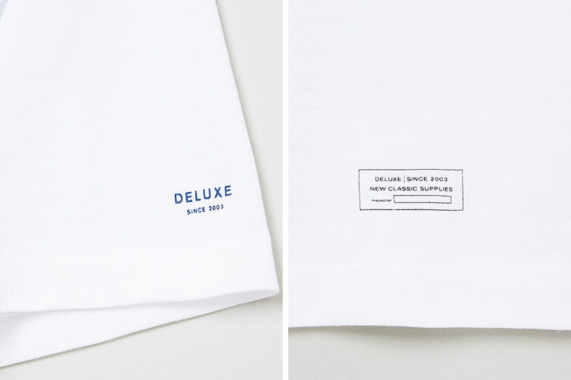 DELUXE x Hanes White T-Shirt