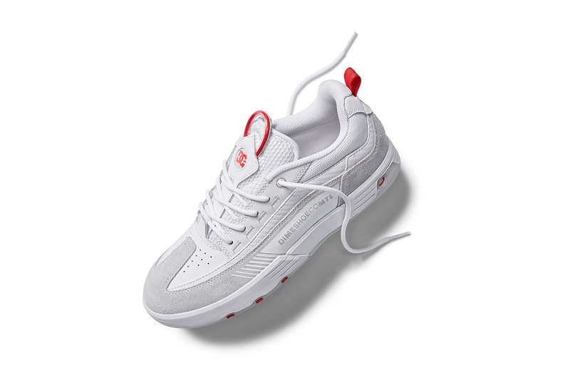 Dime DC Shoes 2017 November 4 Release Date Info Sneakers Shoes Footwear Black White Grey Red Legacy I