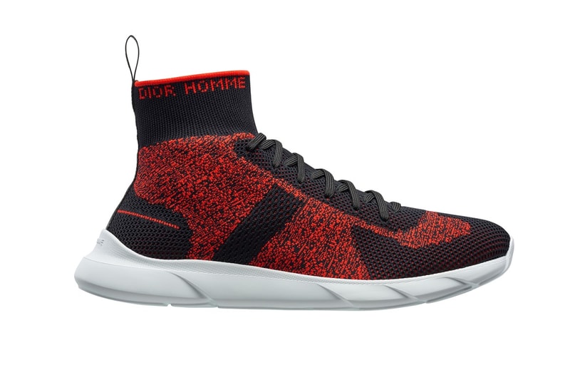 Dior Homme Spring Summer 2018 B21 Sneaker Shoes Footwear Release Date Info red black grey white balenciaga speed trainer Kris Van Assche