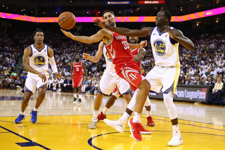 Draymond Green Hit the Hardwood Sporting New Virgil Abloh for Nike Hyperdunk 2017s