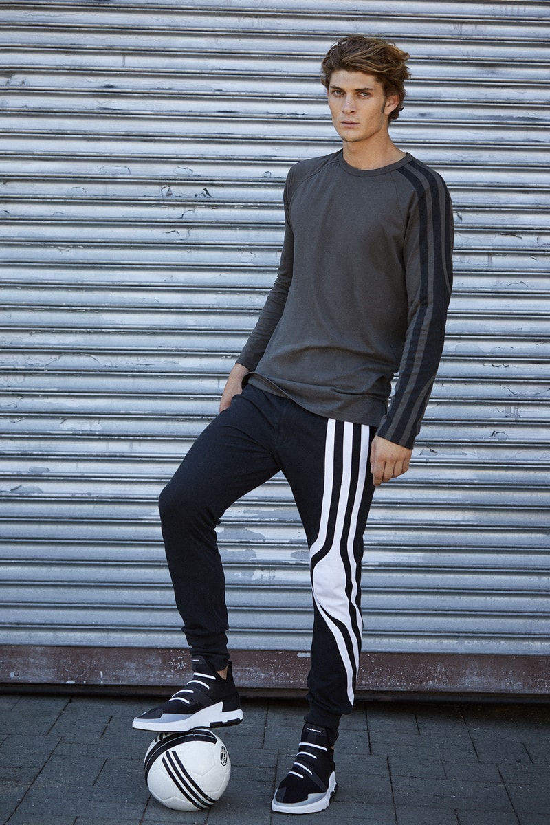 East Dane Y-3 Activewear Essentials striped track pants