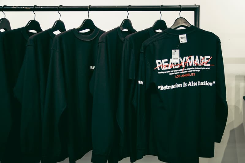 READYMADE Maxfield LA Pop-Up Store Launch BAPE Fear of God Just Don