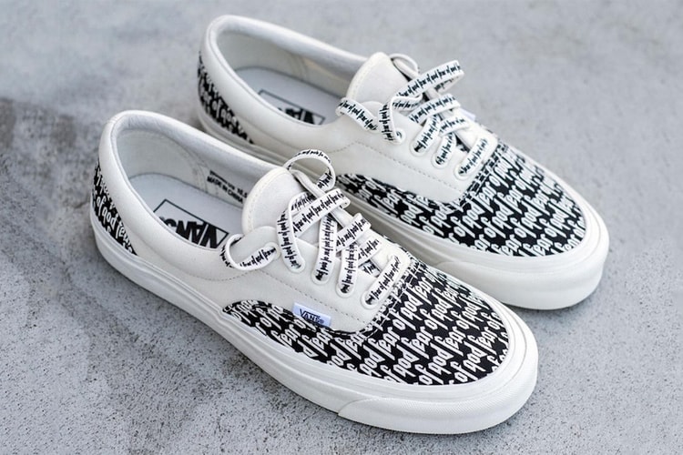 The Upcoming Fear of God x Vans Collection Now Has a Release Date