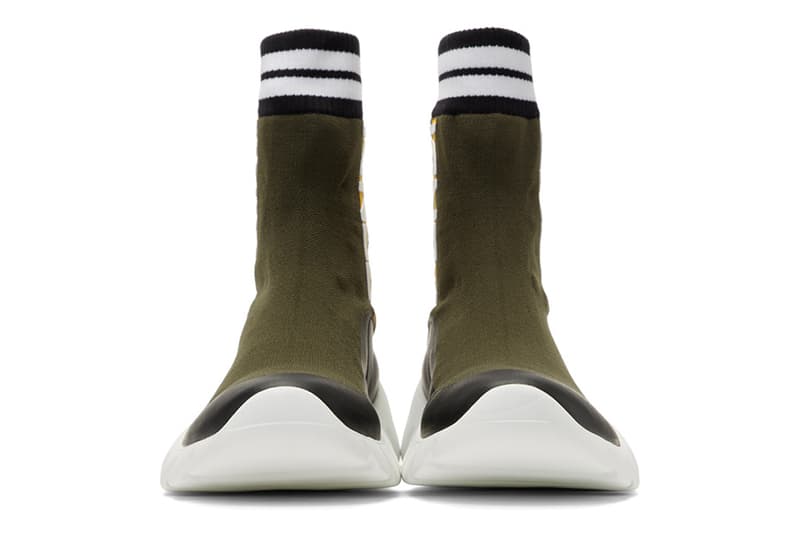 Fendi High Top Sock Trainer Think
