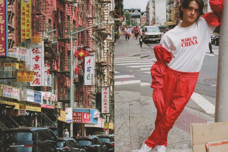 Feng Chen Wang's SS18 Collection Embodies "Made In China" Stereotypes