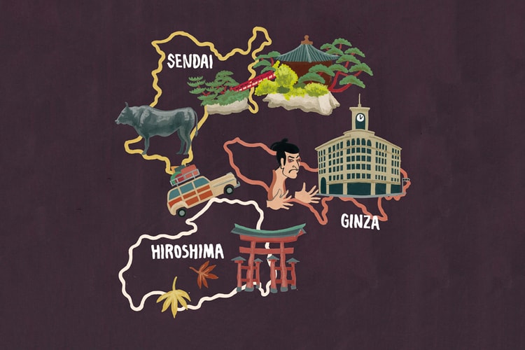 Hiroki Nakamura's F.I.L. Indigo Camping Trailer to Carry Rare Vintage Pieces & visvim Wares