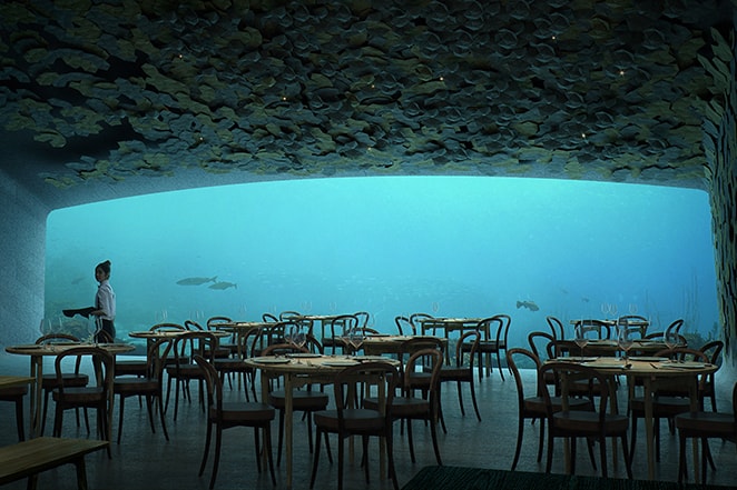 First Underwater Restaurant in Norway