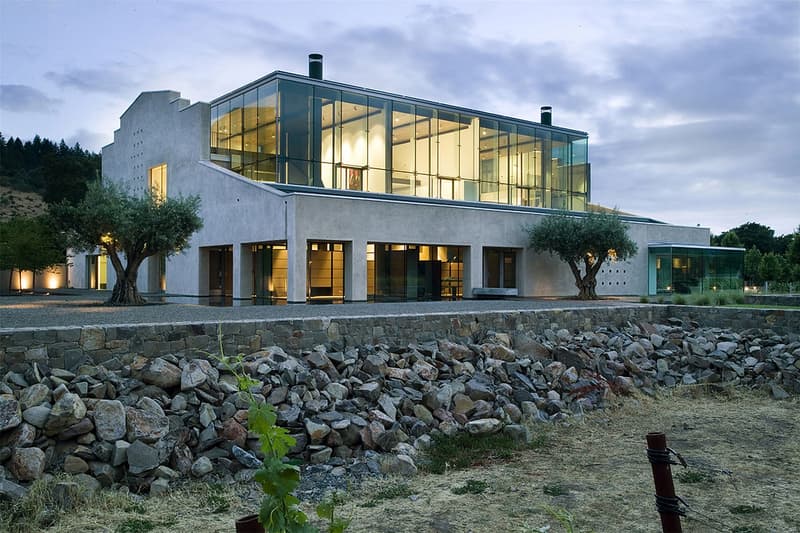 Geyserville Vineyard Home House Industrial Architecture California Buildings