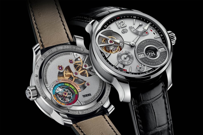 Greubel Forsey QP a Equation Watch Rhodium Colored Gold Dial 2017 October Release