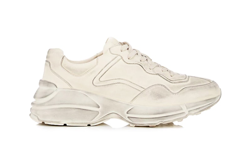 Gucci Gara Sneaker Barney's Available Pre-Order Drop Release Date Info Dad Sneaker Chunky White Running Shoe Footwear
