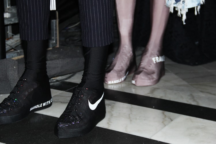 Haizhen Wang's Spring 2018 Showcase Featured a Creative Spin on the Nike Air Force 1