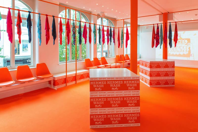 Hermèsmatic Vintage Hermes Scarfs Pop-Up Manchester UK
