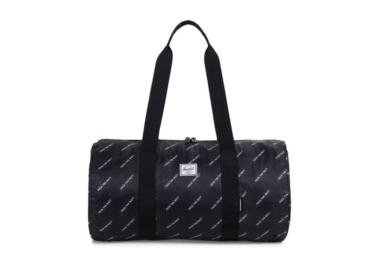 Herschel Supply Co. Independent Truck Company Fuck The Rest Collection Bags Fall Winter 2017