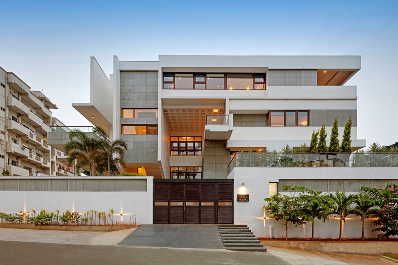 SDeG Architects Visakhapatnam Minimalist Concrete HKS House India