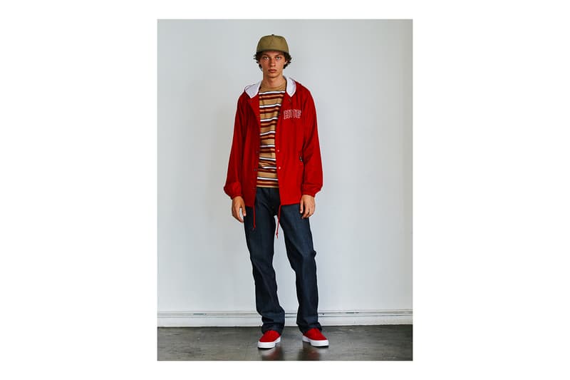 HUF Holiday 2017 Lookbook fashion collection clothing streetwear menswear sneakers hoodie t-shirt tee jacket coat outerwar