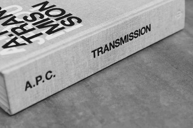 Jean Touitou A.P.C. Transmission Book