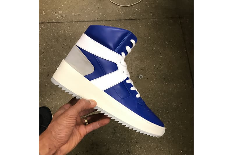 Jerry Lorenzo Los Angeles Dodgers Sneaker 2017 World Series