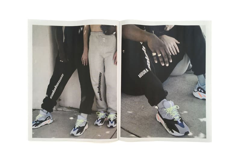 Kanye West Calabasas Collection 2 Zine adidas YEEZY Wave Runner 700 Apparel Clothing Streetwear Fashion