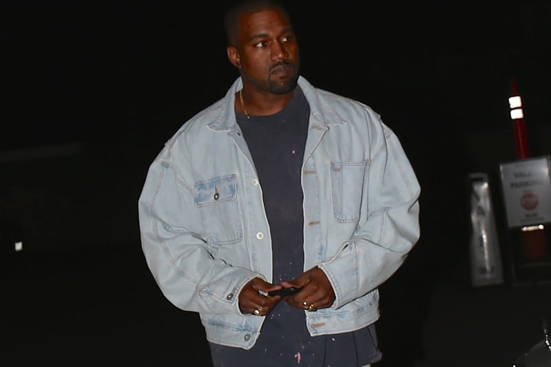 Kanye West Steps out in New adidas YEEZY Sneaker