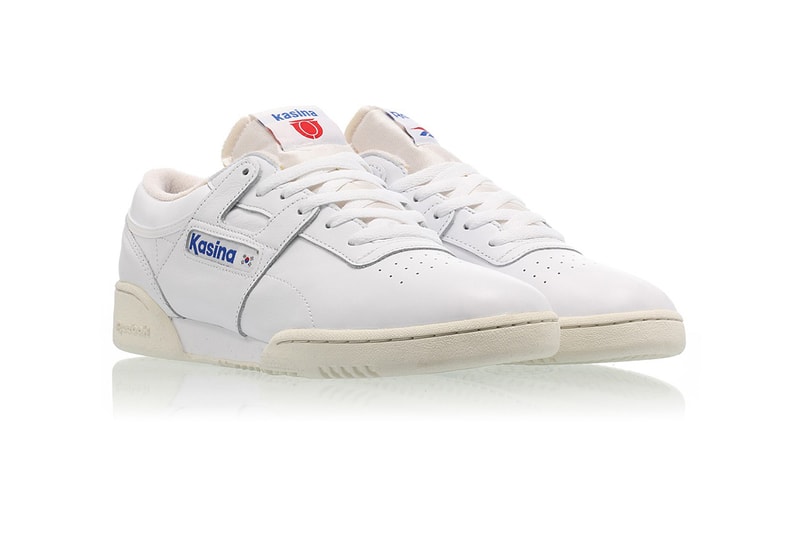 Kasina Reebok Workout Lo Clean White Team Dark Royal 2017 October Release Date Info Sneakers Shoes Footwear