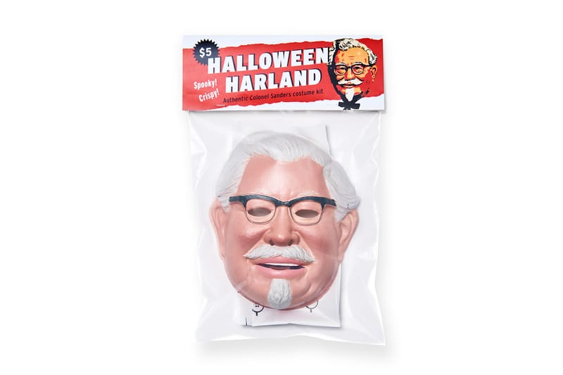 Kentucky Fried Chicken Kfc Colonel Sanders Halloween Harland Costume Mask Holiday Seasonal Halloween