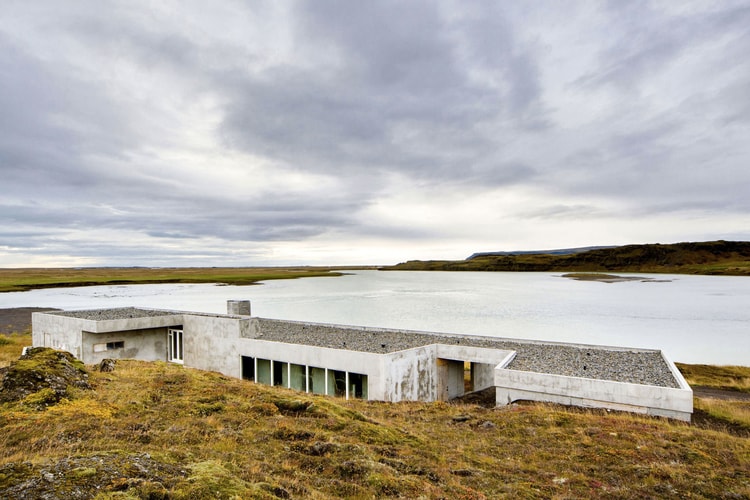 The Langitangi Summerhouse Brings Brutalist Architecture to Icelandic Countryside