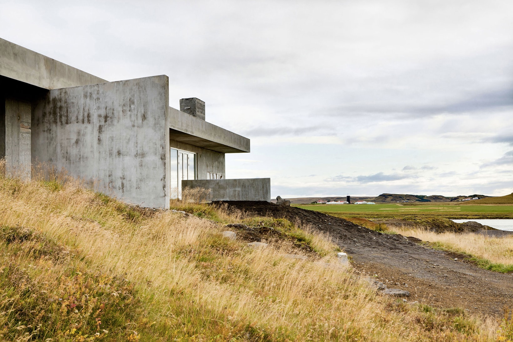 KRADS' Langitangi Summerhouse Iceland Reykjavik Brutalism Concrete Architecture