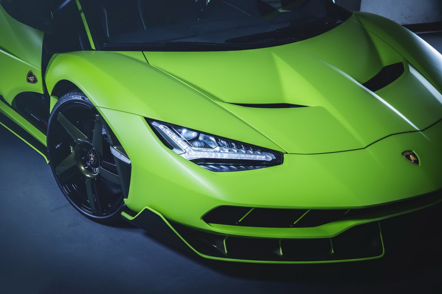 Lamborghini Centenario Verde Bronte Light Green Hong Kong