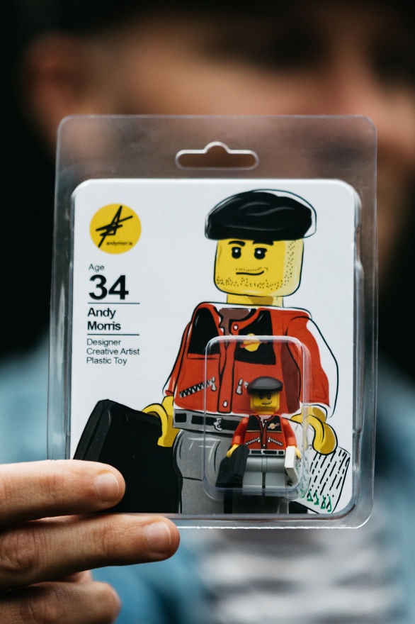 Andy Morris LEGO Résumé Miniature Figure Job Employer Employee Career Art Artist Design