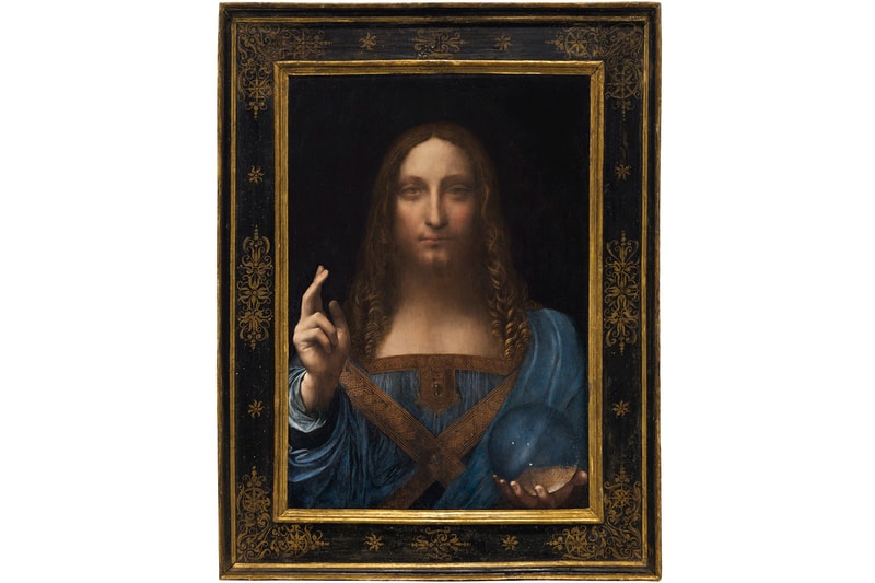 Leonardo da Vinci Salvator Mundi Christies Auction