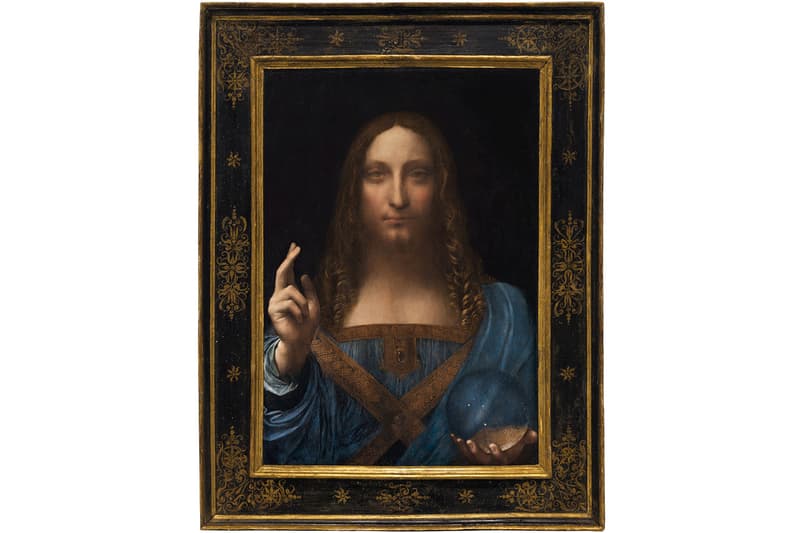 Leonardo da Vinci Salvator Mundi Christies Auction