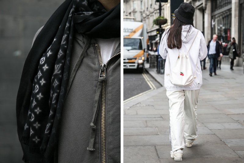 London Street Style Fall/Winter 2017 Autumn/Winter Balenciaga Supreme Off-White comme des garçons Palace Raf Simons Stussy Patta