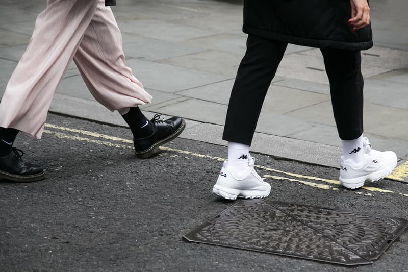 London Street Style Fall/Winter 2017 Autumn/Winter Balenciaga Supreme Off-White comme des garçons Palace Raf Simons Stussy Patta