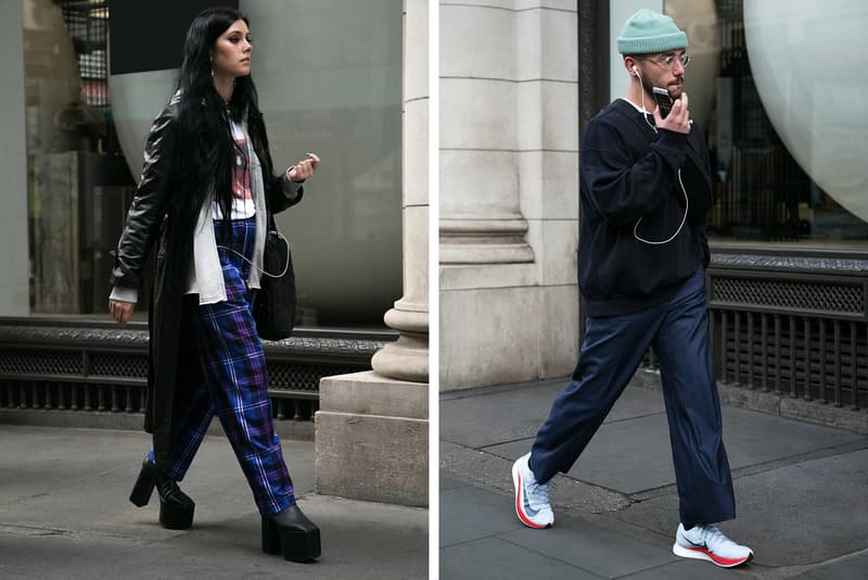 London Street Style Fall/Winter 2017 Autumn/Winter Balenciaga Supreme Off-White comme des garçons Palace Raf Simons Stussy Patta