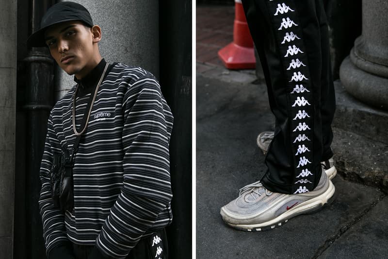 London Street Style Fall/Winter 2017 Autumn/Winter Balenciaga Supreme Off-White comme des garçons Palace Raf Simons Stussy Patta