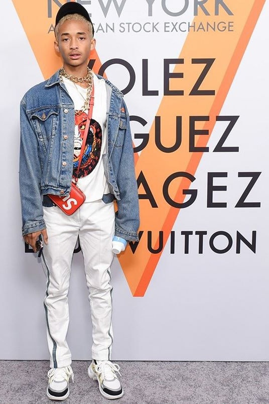 Jaden Smith Louis Vuitton 2018 Spring Summer Sneaker Dad Shoe Chunky Sporty Volez Voguez Voyagez