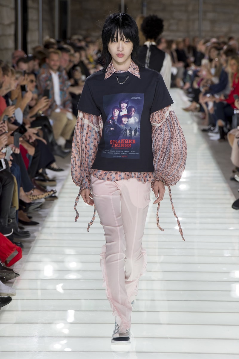 Louis Vuitton Spring 2018 Paris Fashion Week Runway Stranger Things