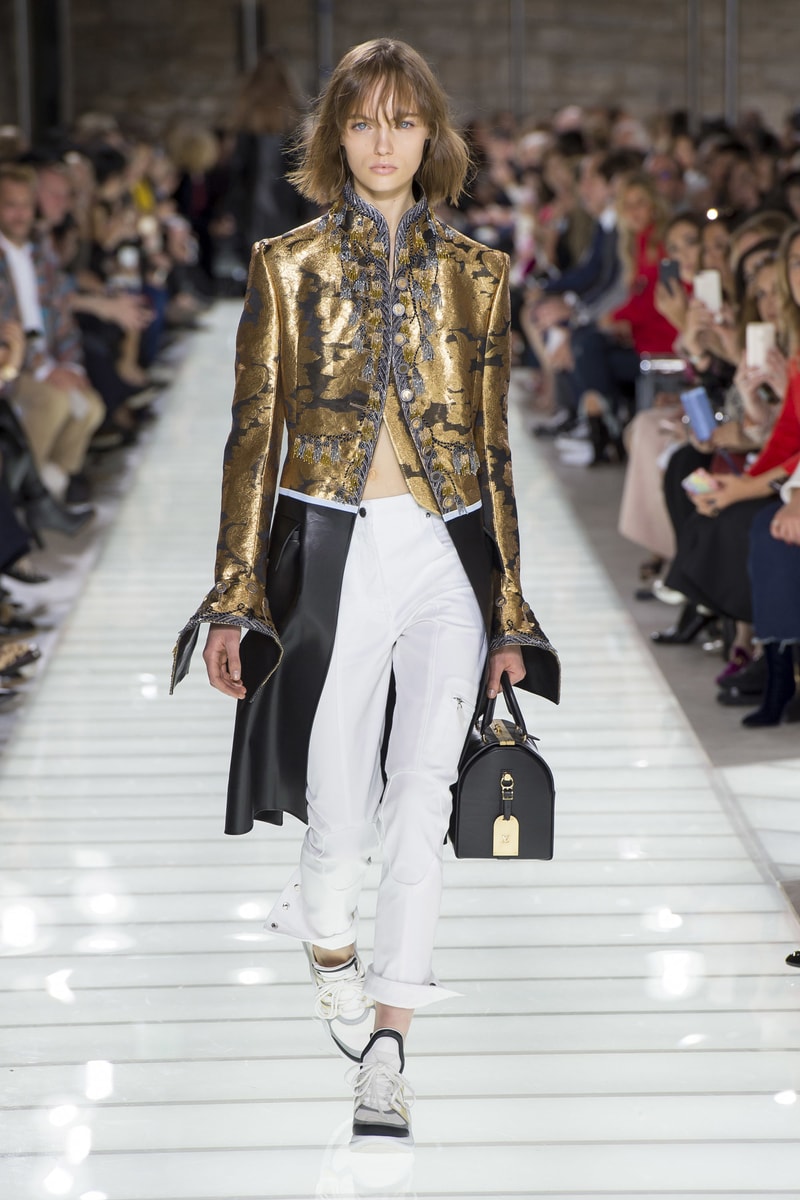 Louis Vuitton Spring 2018 Paris Fashion Week Runway Stranger Things
