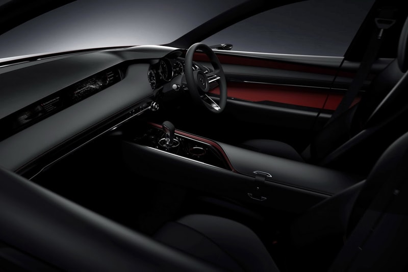 Mazda Kai Concept Tokyo Motor Show 2017 Mazda3 Next Generation Five Door Hatchback Red