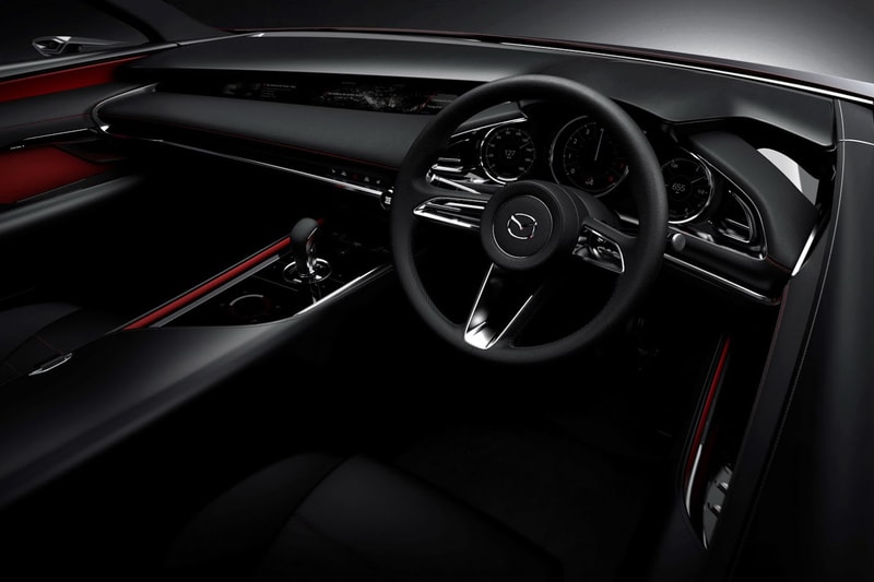 Mazda Kai Concept Tokyo Motor Show 2017 Mazda3 Next Generation Five Door Hatchback Red