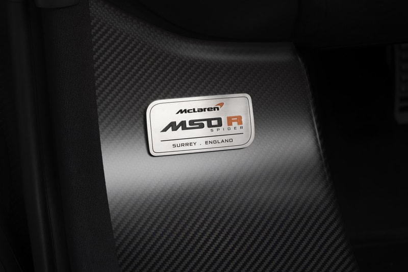 McLaren MSO Matching R Coupe Spider Visual Carbon Fiber Components Surrey England Liquid Silver Hypercar Supercar Customs