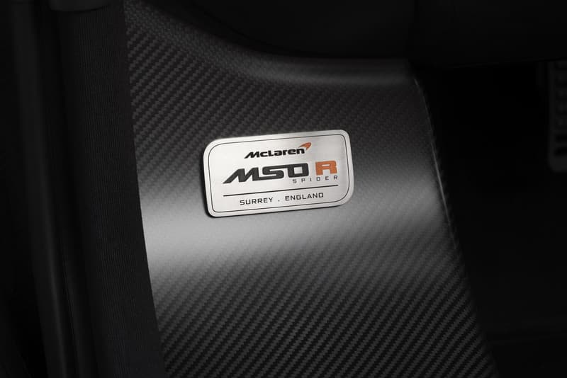 McLaren MSO Matching R Coupe Spider Visual Carbon Fiber Components Surrey England Liquid Silver Hypercar Supercar Customs