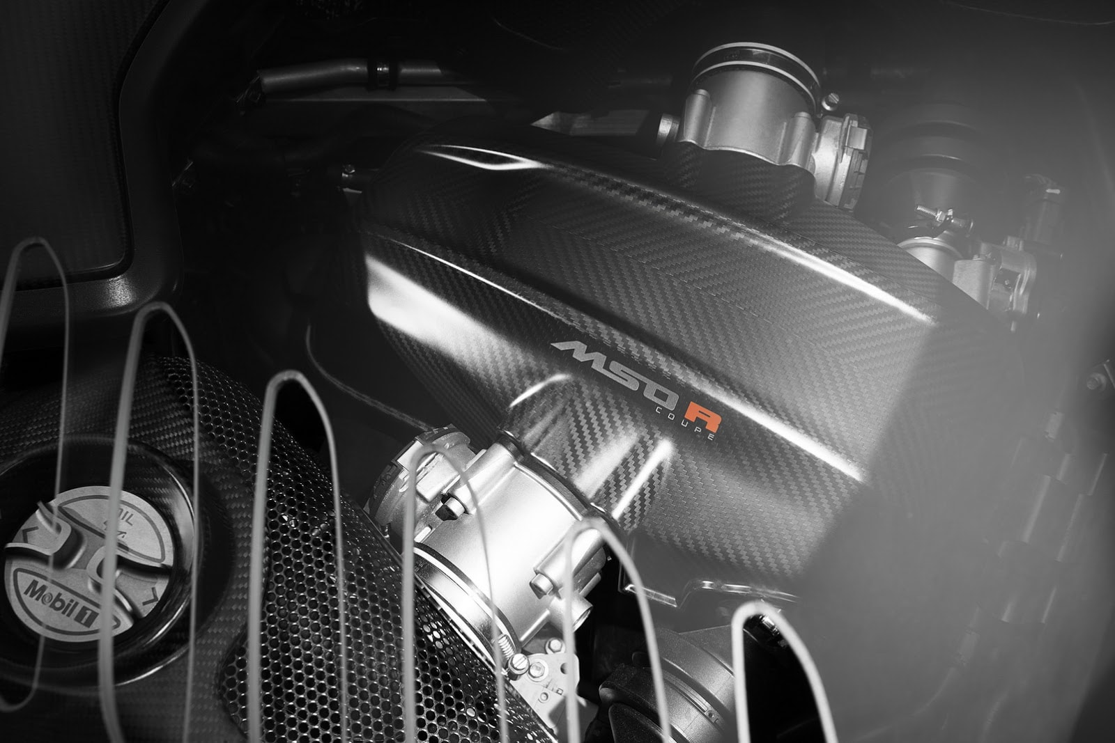 McLaren MSO Matching R Coupe Spider Visual Carbon Fiber Components Surrey England Liquid Silver Hypercar Supercar Customs