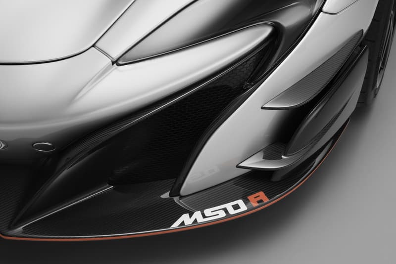 McLaren MSO Matching R Coupe Spider Visual Carbon Fiber Components Surrey England Liquid Silver Hypercar Supercar Customs